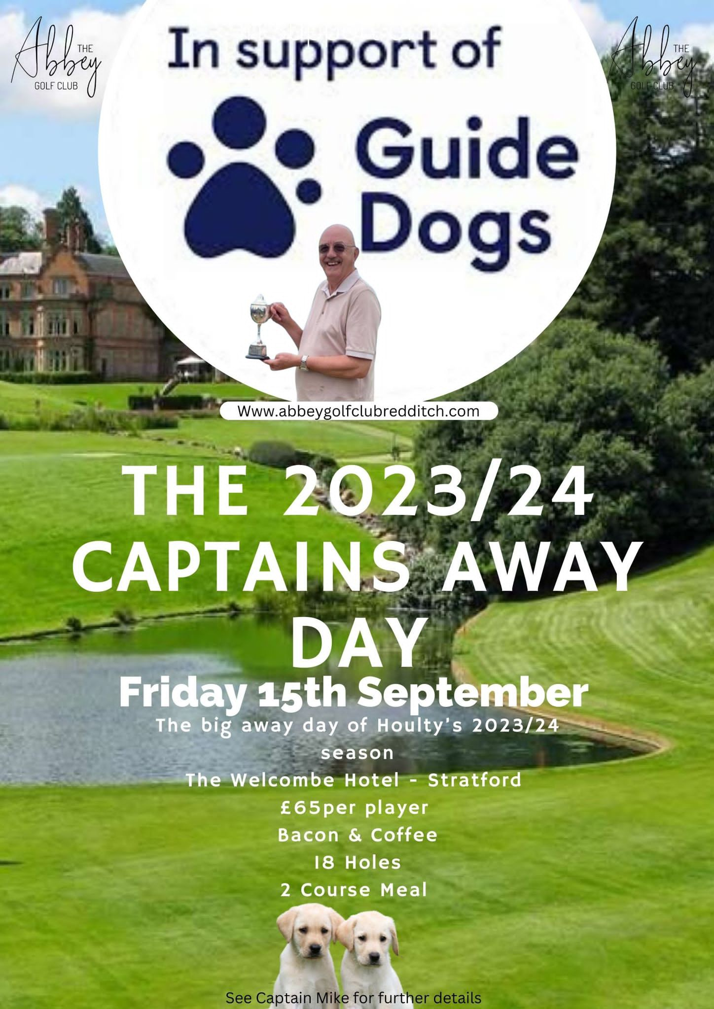 Captain’s 2023/2024 Away Day – Book your space now