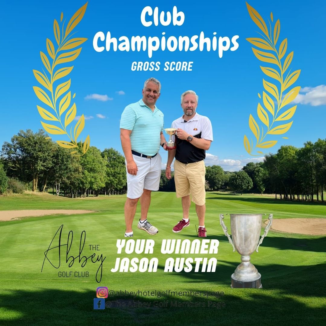 Congratulations to our 2023 Club Champion Jason Austin and Nett Champion Jon Hyland