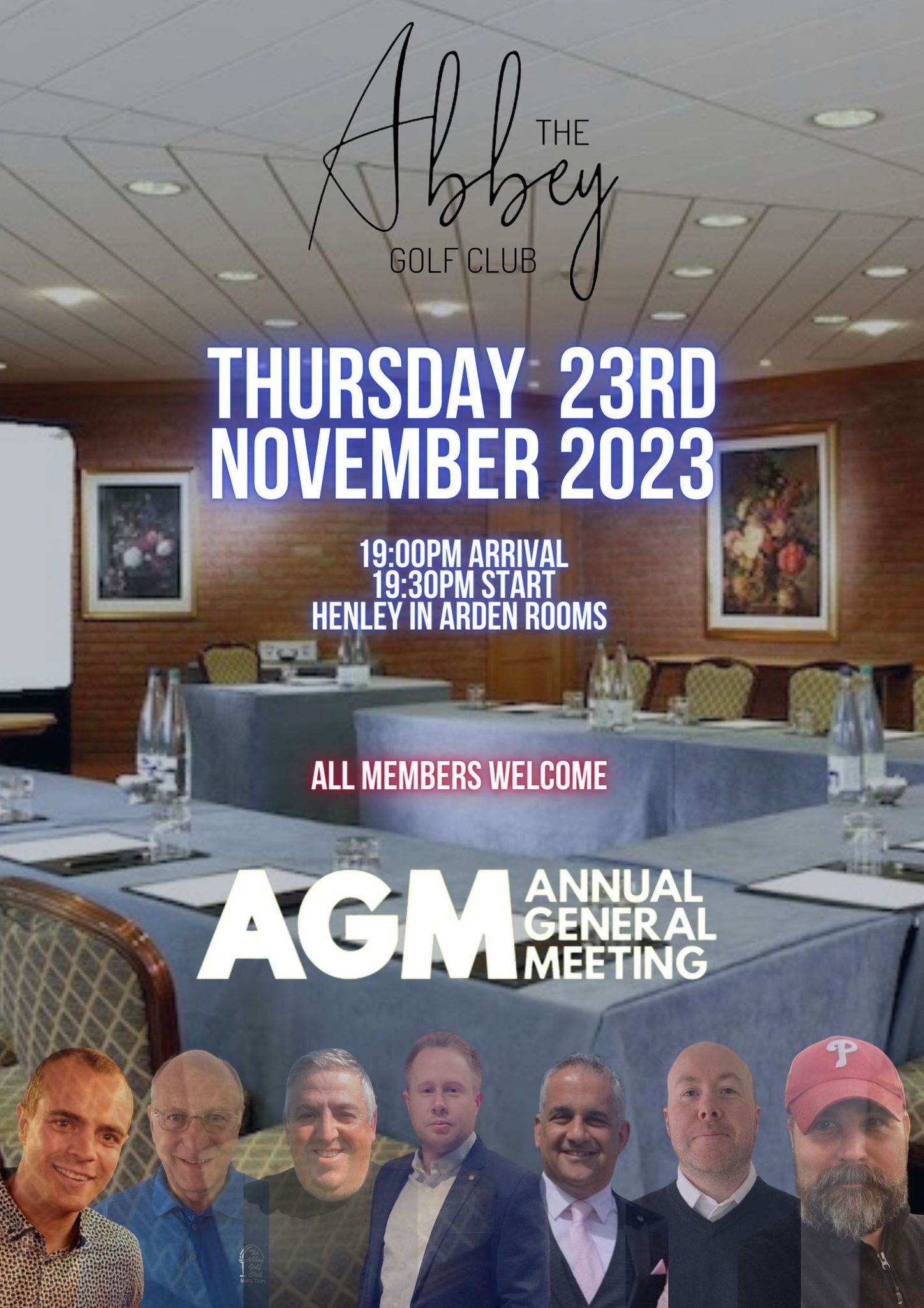 Join us for the AGM Thursday 23rd November 2023