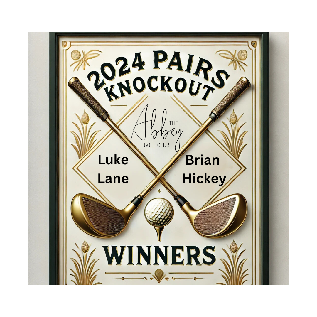 Celebrating Our 2024 Champions: Luke Lane and Brian Hickey – Summer Pairs Knockout Champions